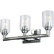 Rampart 3 Light 24 inch PC Bath Light Wall Light